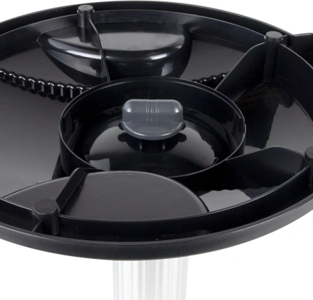 Демосистема Brauberg 231237 для рекламных материалов пластик настольная серый/чёрный 30п