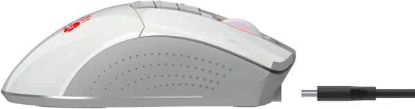Мышь A4Tech Bloody R90 Plus белый оптическая 5000dpi беспров. USB 7but (R90 PLUS GREUISH WHITE)