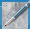 Ручка роллер Parker IM Premium T318 (CW2143648) Blue Grey CT F черн. черн. подар.кор.
