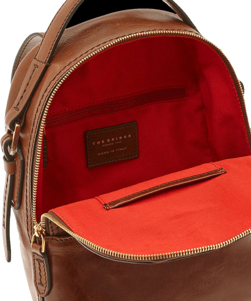 Рюкзак женский The Bridge Pearldistrict 04123701/14 коричневый кожа
