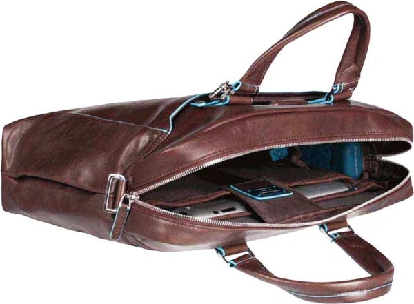 Сумка Piquadro Blue Square CA3335B2/MO коричневый натур.кожа