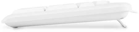 Клавиатура Оклик 305M белый USB Multimedia (1875227)