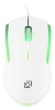 Мышь Оклик 245M белый оптическая (1000dpi) USB (3but)