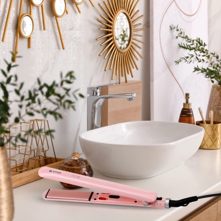 Выпрямитель Vitek VT-2320 35Вт разноцветный макс.темп.:200С покрытие:керамико-турмалиновое