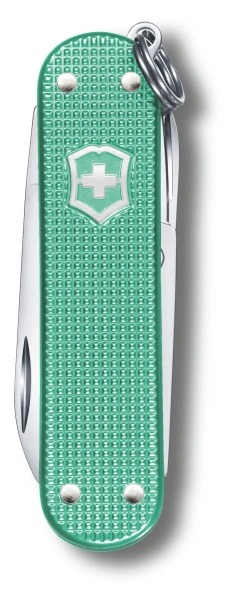 Нож перочинный Victorinox Classic Minty Mint (0.6221.221G) 58мм 5функц. карт.коробка
