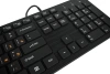 Клавиатура Оклик 520M2U черный/черный USB slim Multimedia