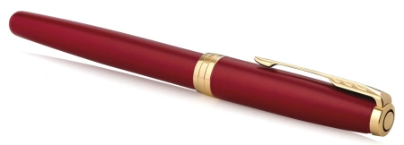 Ручка роллер Parker Sonnet Core T539 (CW1931475) LaqRed GT F черн. черн. подар.кор.