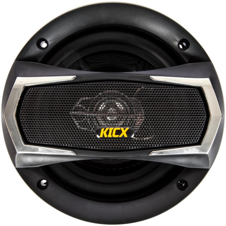 Колонки автомобильные Kicx JM-165 130Вт 89дБ 4Ом 16.5см (6 1/2дюйм) (ком.:2кол.) коаксиальные трехпо