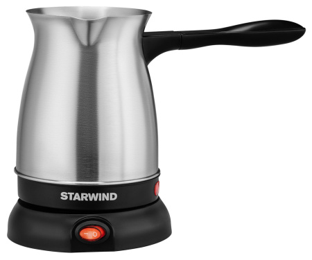 Кофеварка Электрическая турка Starwind STG6054 600Вт серебристый/черный