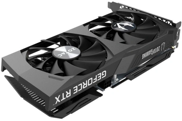 Видеокарта Zotac PCI-E 4.0 RTX 3050 ECO NVIDIA GeForce RTX 3050 8Gb 128bit GDDR6 1777/14000 HDMIx1 DPx3 HDCP Ret