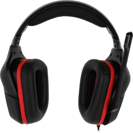 Наушники с микрофоном Logitech G331 черный/красный 2м мониторные (981-000758)