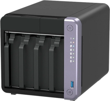 Сетевое хранилище NAS Qnap TS-432X-4G 4-bay настольный Alpine AL-524