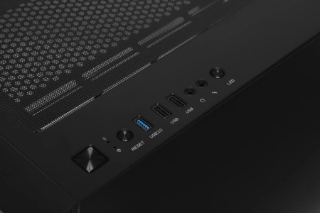 Корпус Azza Eclipse черный без БП ATX 4x120mm 2xUSB2.0 1xUSB3.0 audio bott PSU