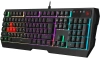 Клавиатура A4Tech Bloody B140N черный USB Multimedia for gamer LED (подставка для запястий) (B140N)