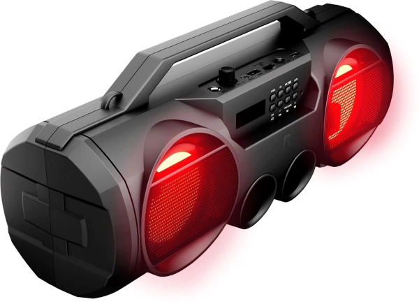 Колонка порт. Ural Молния 280 черный 28W 2.0 BT 10м 2000mAh (УРАЛ МОЛНИЯ 280)