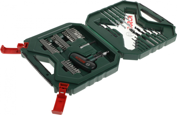 Набор бит и сверл Bosch X-line 54 (2607010610) универсал. (54пред.) для шуруповертов/дрелей