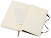 Блокнот Moleskine CLASSIC SOFT QP616 Large 130х210мм 192стр. линейка мягкая обложка черный