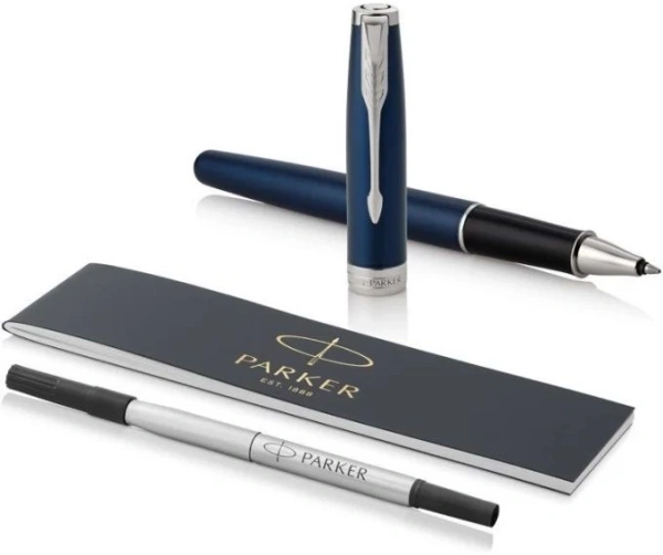 Ручка роллер Parker Sonnet Core T539 (CW1931535) LaqBlue CT F черн. черн. подар.кор.