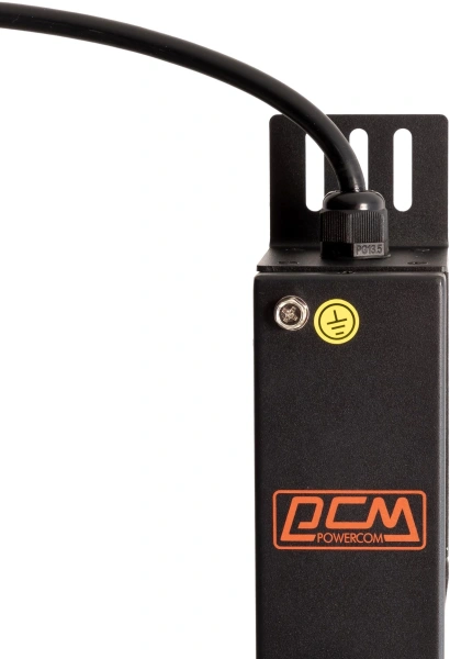 Блок распределения питания Powercom PDU-32AVMS24-14C3-10C9-1P