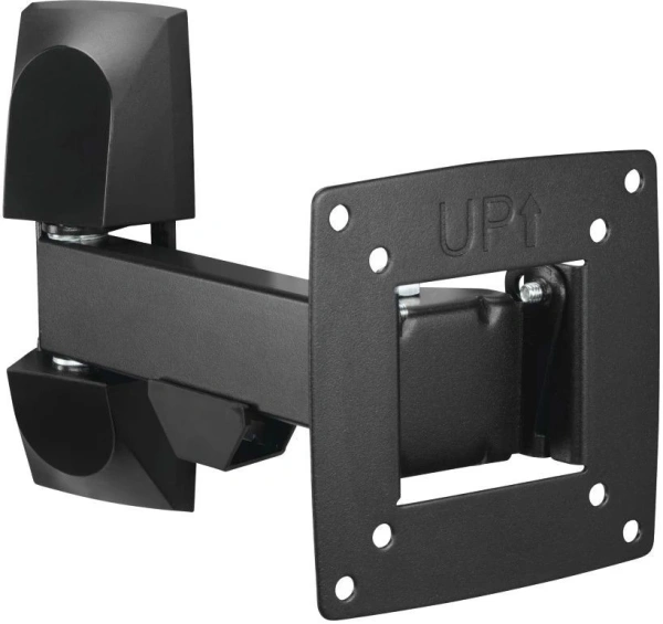 Кронштейн для телевизора Hama 00220820 черный 10"-26" макс.15кг настенный поворот и наклон