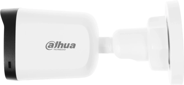 Камера видеонаблюдения аналоговая Dahua DH-HAC-B1A21P-0360B 3.6-3.6мм HD-CVI HD-TVI цв. корп.:белый