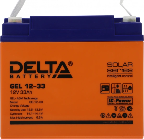 Батарея для ИБП Delta GEL 12-33 12В 33Ач