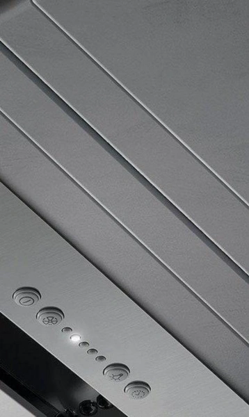 Вытяжка встраиваемая Elica Hidden IXGL/A/90 нержавеющая сталь управление: кнопочное (1 мотор)