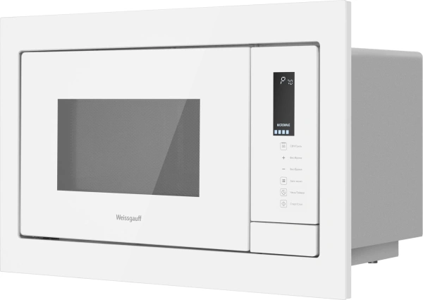 Микроволновая печь Weissgauff HMT-625 Touch Grill 25л. 900Вт белый (встраиваемая)
