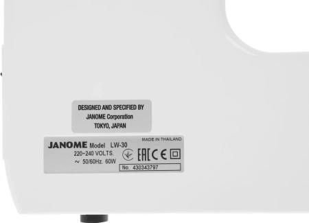 Швейная машина Janome LW-30 белый