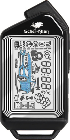 Автосигнализация Scher-Khan М20 Компл. 2.0 с обратной связью + дистанционный запуск брелок с ЖК дисплеем