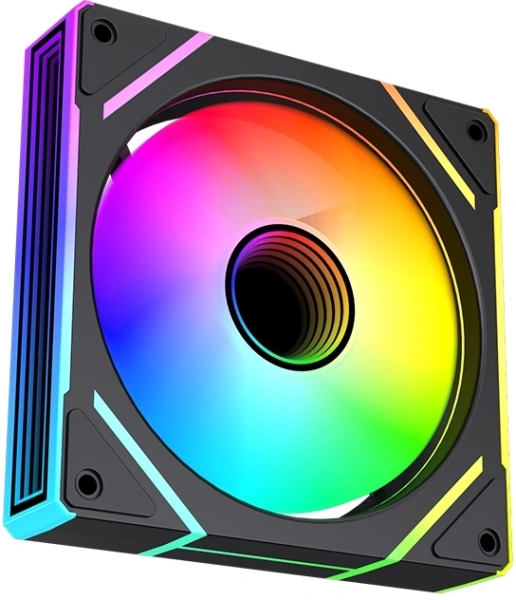 Вентилятор для корпуса Bloody BD-CF120ARGB2 ARGB 120х120x25 черный 4-pin 26дБ (BD-CF120ARGB2-BK) Ret