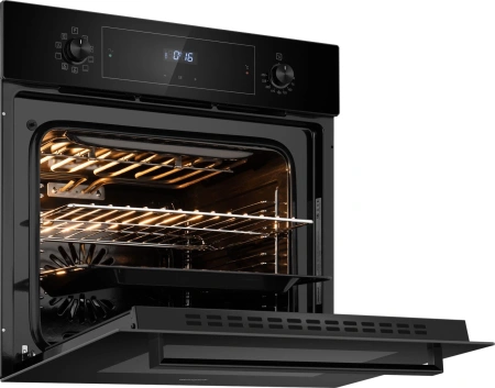 Духовой шкаф Электрический Weissgauff EOM 691 PDBS черный