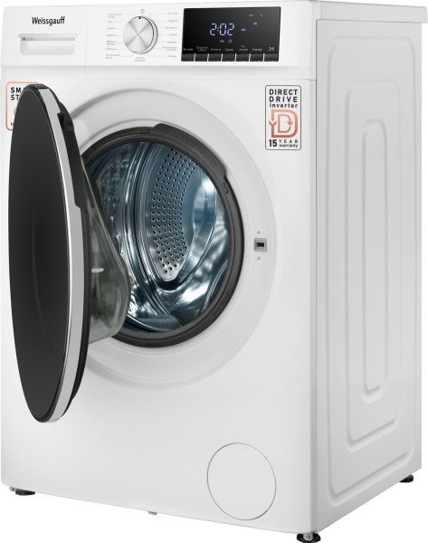 Стиральная машина Weissgauff WMD 58411 кл.:B фронт. макс.:11кг (с сушкой) белый
