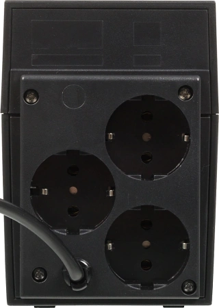 Источник бесперебойного питания Powercom Raptor RPT-600A EURO 360Вт 600ВА черный