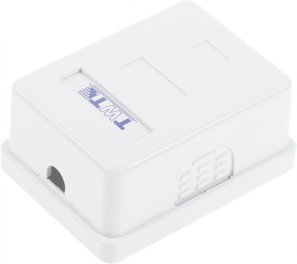 Коробка Lanmaster TWT-SA1-WH настенная 62x67x30мм крышка Keystone ПВХ белый (упак.:1шт)