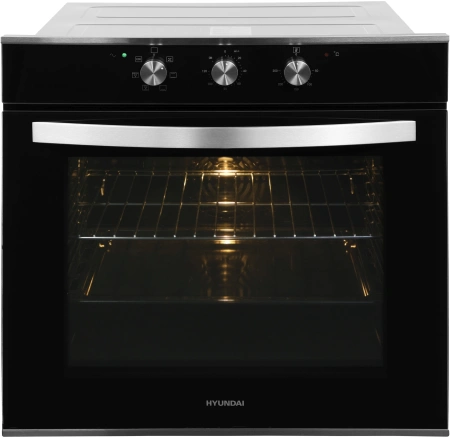Духовой шкаф Электрический Hyundai HEO 6634 IX серебристый