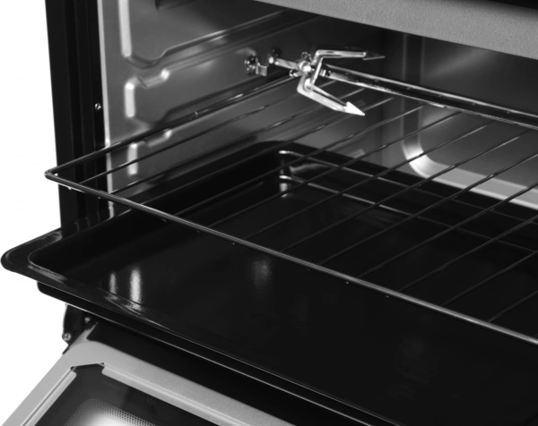 Мини-печь Hyundai MIO-HY102 50л. 2000Вт черный/красный