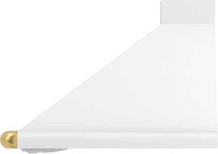 Вытяжка каминная Elikor Сатурн 50П-180-В1Л белый/золотистый управление: кнопочное (1 мотор)