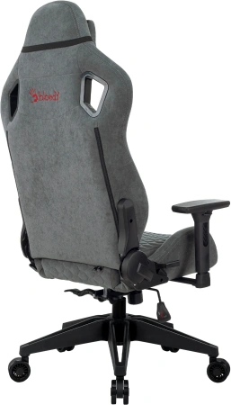 Кресло игровое A4Tech Bloody GC-770 серый соты с подголов. крестов.