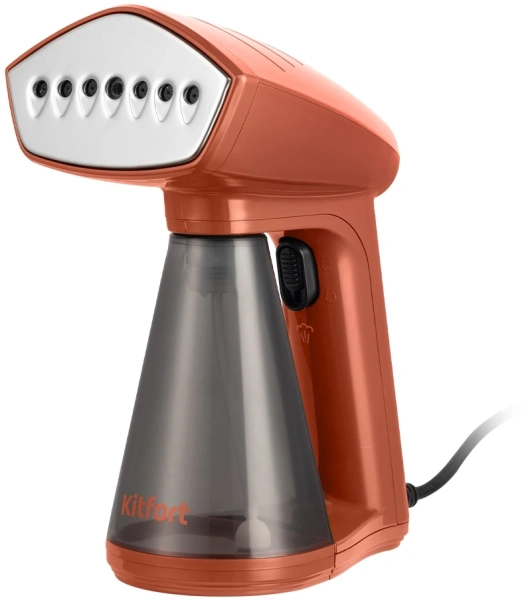 Отпариватель ручной Kitfort КТ-9291 1640Вт оранжевый/черный