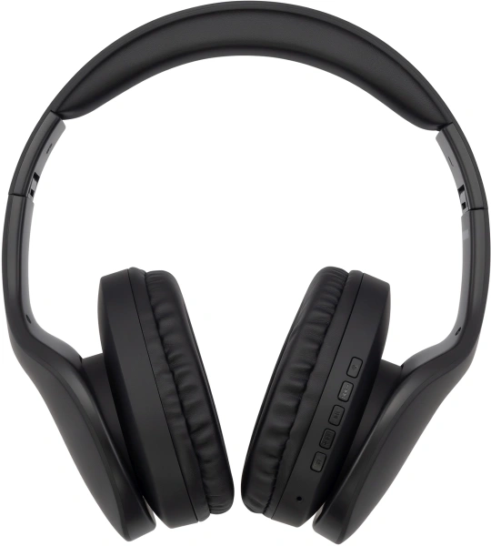 Гарнитура накладные Hyundai H-HP104 черный беспроводные bluetooth оголовье (HHP104B)