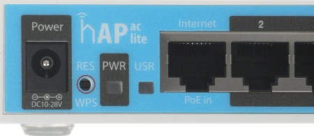 Роутер беспроводной MikroTik hAP ac lite (RB952UI-5AC2ND) AC750 10/100BASE-TX белый