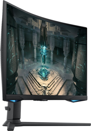 Монитор Samsung 27" Odyssey G6 S27BG650EI черный VA LED 16:9 HDMI M/M полуматовая HAS Piv 350cd 178гр/178гр 2560x1440 240Hz FreeSync Premium Pro DP QHD USB 6.4кг