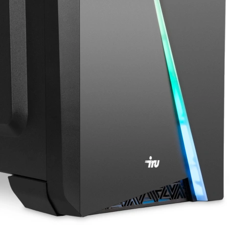 ПК IRU Game 320A5GE MT Ryzen 5 5500/16Gb/SSD512Gb RTX3050 8Gb/DOS/черный