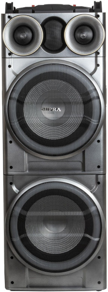 Минисистема Supra SMB-2150 черный 200Вт/FM/USB/BT/SD (в компл.: активн.+пассив.колонки)