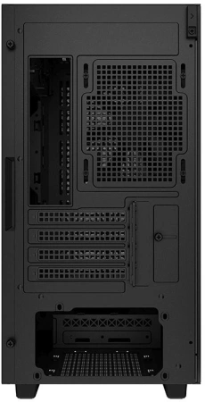 Корпус Deepcool CH370 черный без БП mATX 7x120mm 4x140mm 1xUSB2.0 1xUSB3.0 audio bott PSU