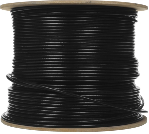 Кабель информ. NTSS (NTSS-OUT-FTP4-5Е-PE-BL) кат.5E F/UTP 4X2X24AWG PE внеш. 305м черный