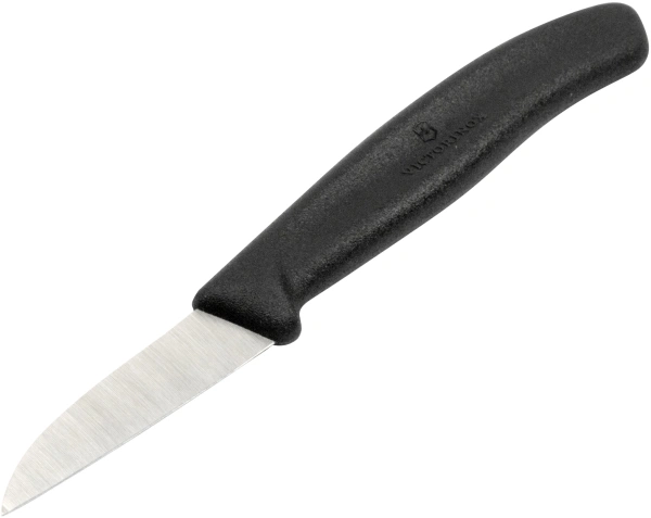 Нож кухонный Victorinox Swiss Classic (6.7303) стальной разделочный лезв.60мм прямая заточка черный без упаковки