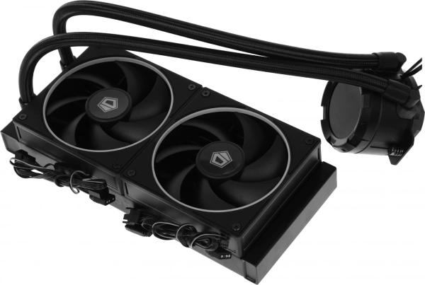 Система водяного охлаждения ID-Cooling SL240 Soc-AM5/AM4/1151/1200/2066/1700 4-pin 14-30dB Al+Cu 300