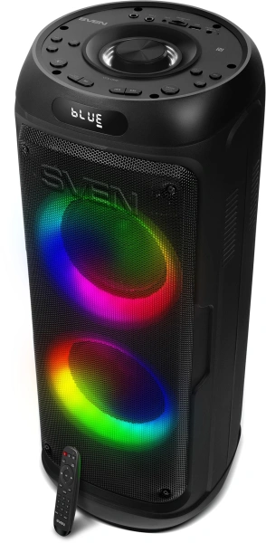 Колонка порт. Sven AC PS-770 черный 100W 1.0 BT/3.5Jack 10м 4400mAh (АС PS-770)